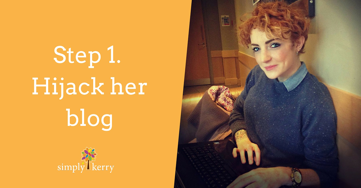 Hijacking Kerry's Blog