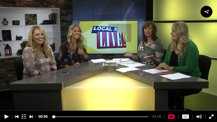 Jill and Kerry on Local Live 5